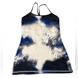 Lululemon Power Y Tank tie dye size 6